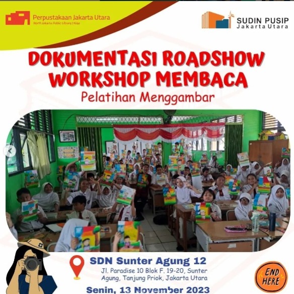 Roadshow Workshop Membaca Bersama Suku Dinas Perpustakaan Dan Kearsipan Kota Administrasi Jakarta Utara